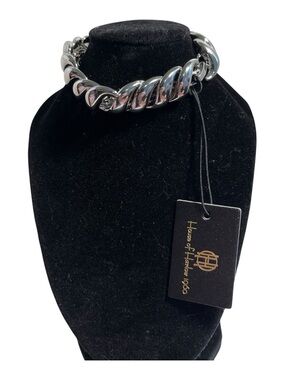 House of Harlow 1960 Silver Toned Chunky San Marco Style Link Bracelet -  NWT***